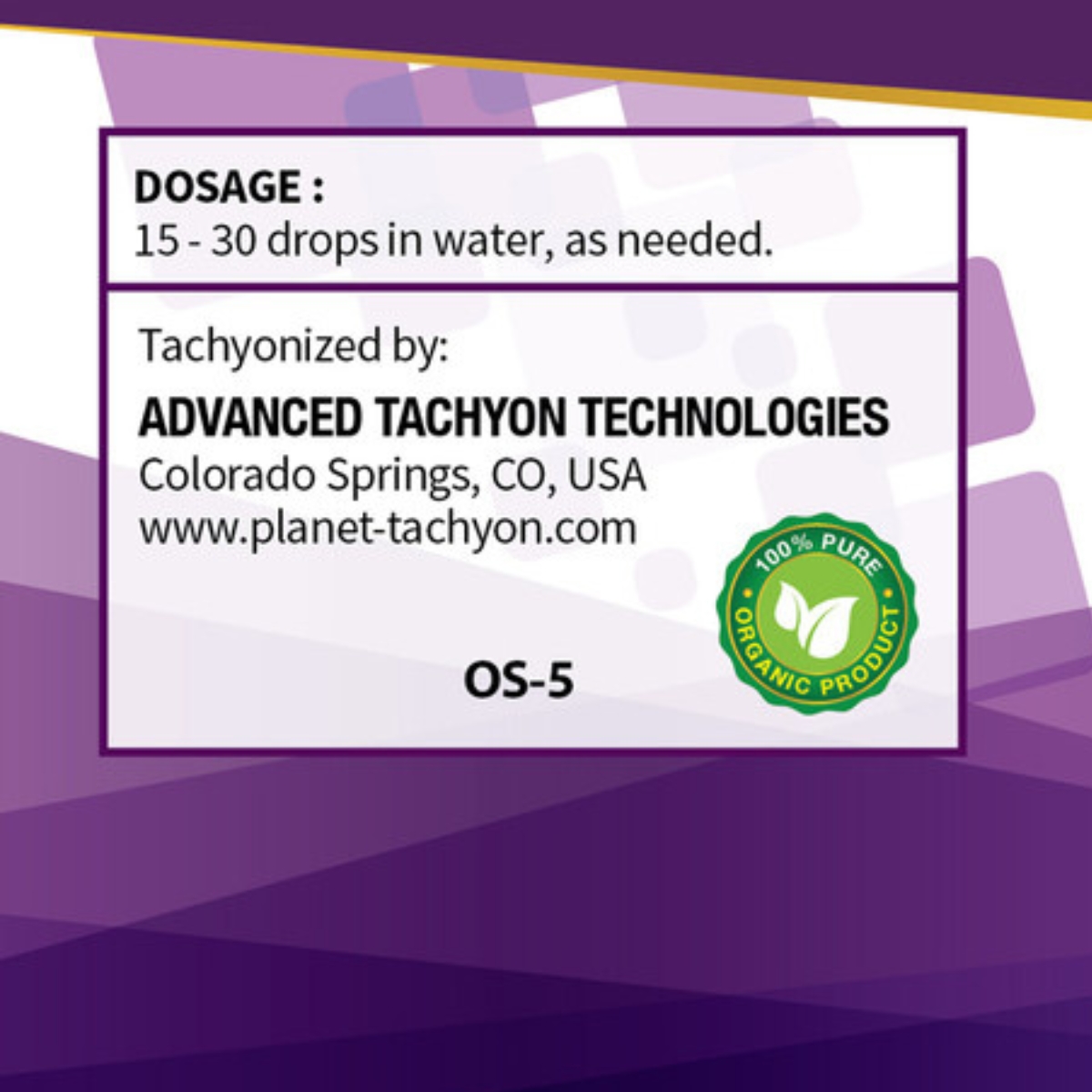 OS-H5 30ml 6 OS-H5 30ml