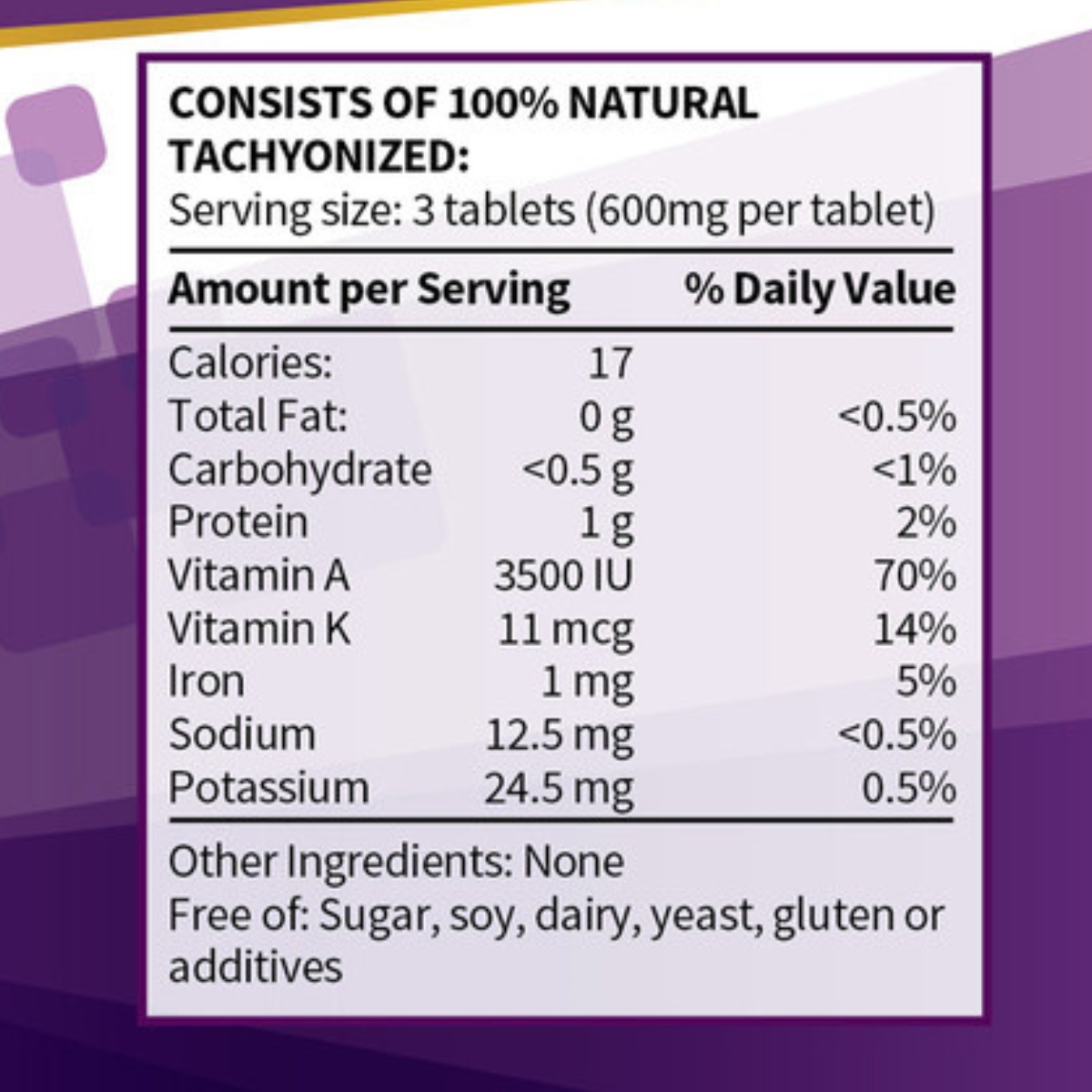 Tablete de spirulină tahionizată - Superalimente energetice 6 Tablete de spirulină tahionizată - Superalimente energetice